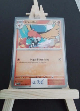 Carte Pokémon Braisillon 029/193, marca: Pokémon, estado: Muito bom, €1.00, €1.75 inclui Proteção do Comprador Pro