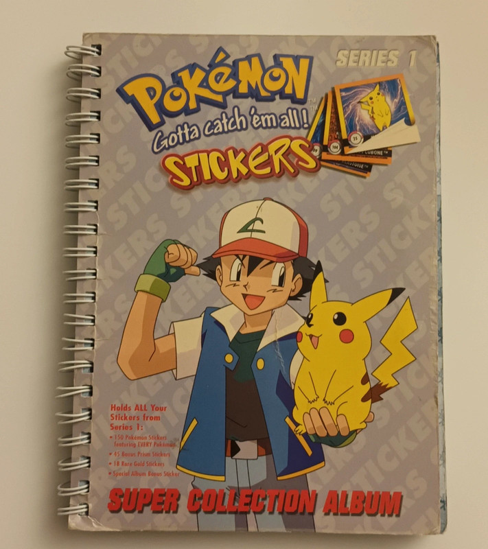 Album Pokémon stickers Artbox