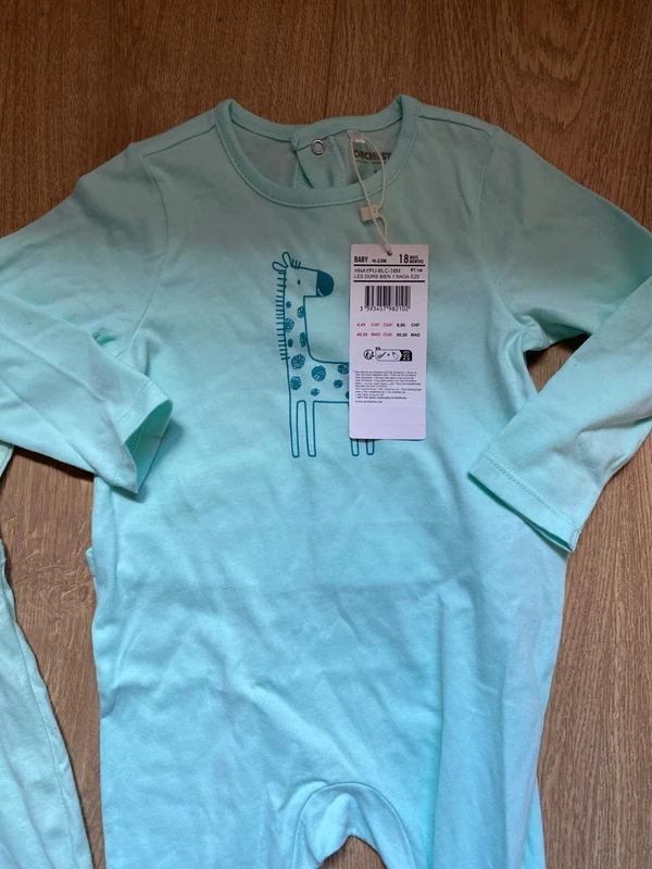 Lot 2 pyjamas 18 mois neuf - photo numéro 3