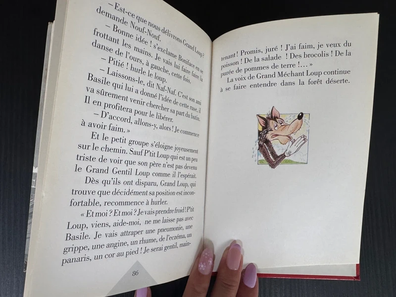 Livre les trois petits cochons et le grand méchant loup Disney lecture - photo numéro 8