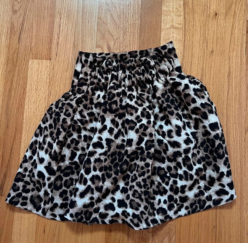 Leopard Print Bubble Skirt 3