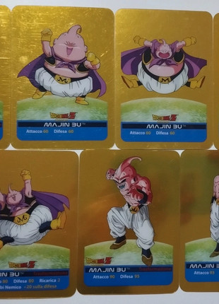 MAJIN BU 85 (oro) Dragon Ball Z Serie Oro Lamincards