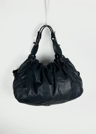 Le Tanneur – Mathilde - sac à main porté épaule en cuir noir, marque: Le Tanneur, état: Très bon état, 109,00 €, 115,15 € Protection acheteurs incluse