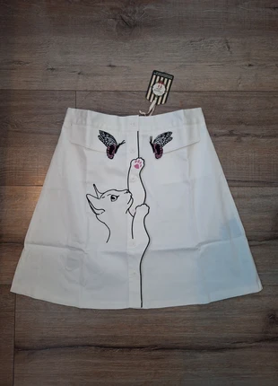 "Meow" rok - Banned - Maat M 38, marca: Dancing Days by BANNED, estado: Novo com etiquetas, tamanho: M / 38 / 10, €15.00, €16.45 inclui Proteção do Comprador Pro