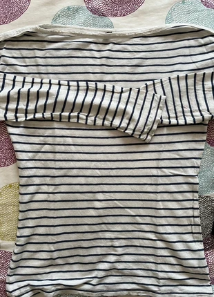 Maglia a righe bianca e blu navy Benetton, merk: United Colors of Benetton, staat: Goed, maat: M / 38 / 10, € 4,00, € 4,90 inclusief Kopersbescherming