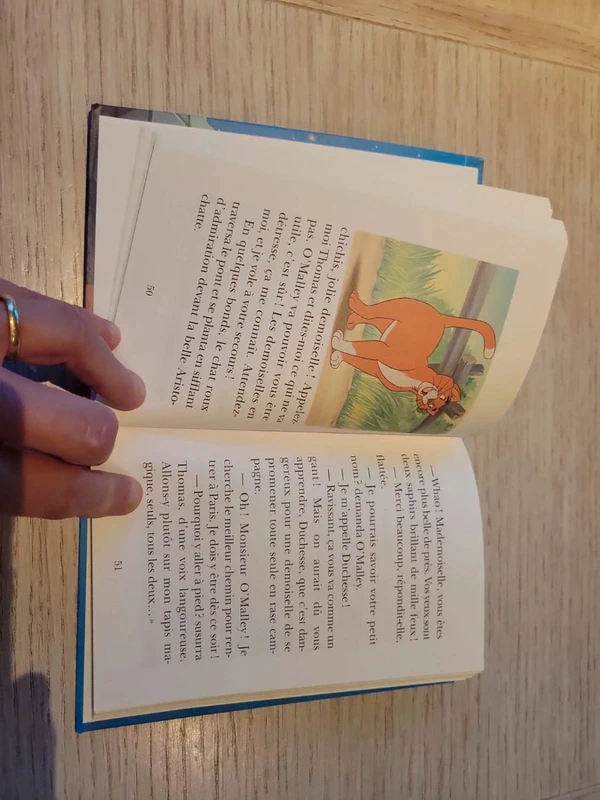 Livre Les Aristochats Bibliothèque Rose - photo numéro 3