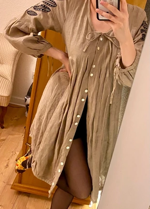 Leinenkleid Langarm Gudrun Sjöden, merk: Gudrun Sjödén, staat: Heel goed, maat: S / 36 / 8, € 40,00, € 42,70 inclusief Kopersbescherming