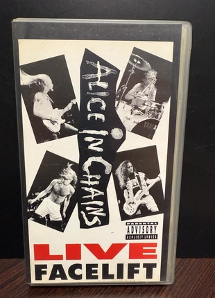 Alice In Chains - Live Facelift (VHS), état: Très bon état, 18,00 €, 19,60 € Protection acheteurs incluse