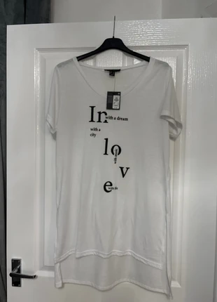 Long tee shirt, brand: Primark, condition: New with tags, size: XL / 14, £1.00, £1.75 includes Buyer Protection