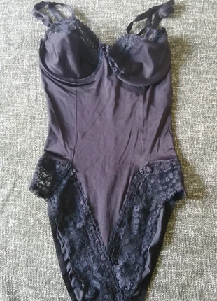 Body lingerie noir authentique Vintage 80s, brand: Vintage, condition: Good, size: M / 38 / 10, €5.00, €5.95 includes Buyer Protection
