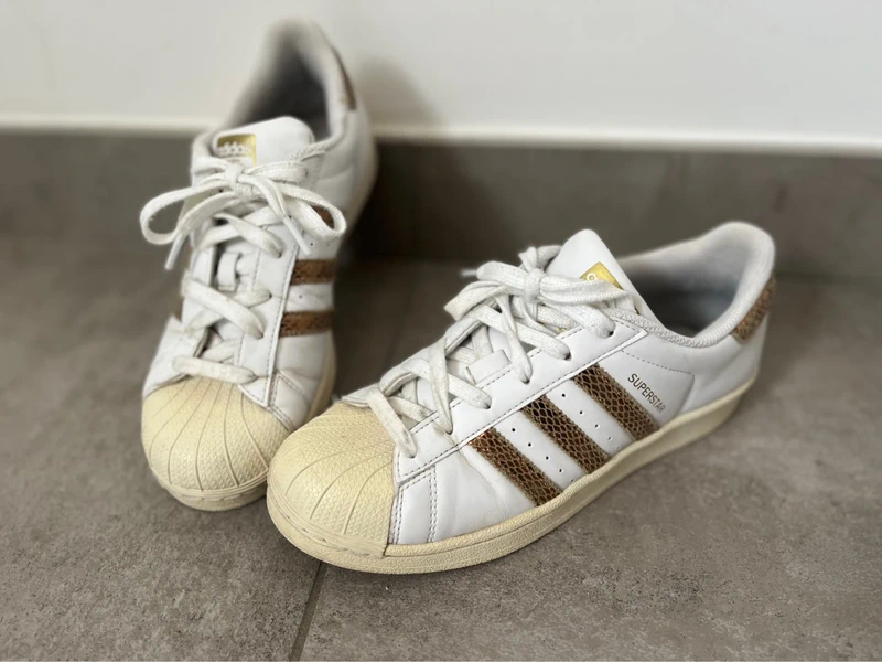 Adidas superstar doré p 38
