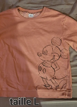 Pull Mickey femme , condition: Good, size: L / 40 / 12, €1.00, €1.75 includes Buyer Protection
