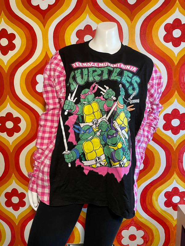 reworked Teenage Mutant Ninja Turtles flannel 1