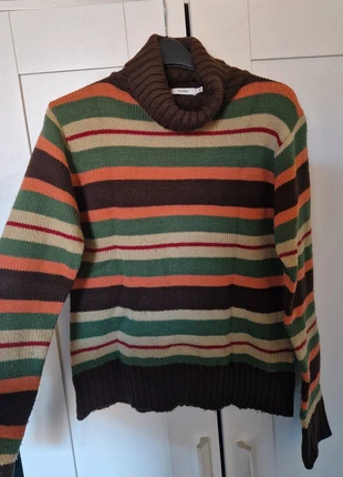 Vintage trui met strepen, merk: Festa, staat: Goed, maat: L / 40 / 12, € 20,99, € 22,74 inclusief Kopersbescherming