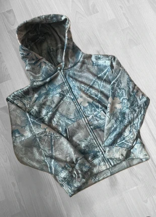 Felpa con Zip Y2K Vintage Camo, brand: Aesthetic, condizioni: Nuovo senza cartellino, taglia: S, €36.00, €38.50 include la Protezione acquisti