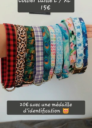 Colliers pour chien Taille L / XL, marca: collier neuf, estado: Novo sem etiquetas, tamanho: L, €15.00, €16.45 inclui Proteção do Comprador Pro