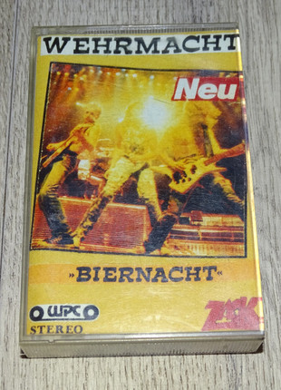 Obrázek k inzerátu: Wehrmacht Biernacht kaseta thrash metal unikat