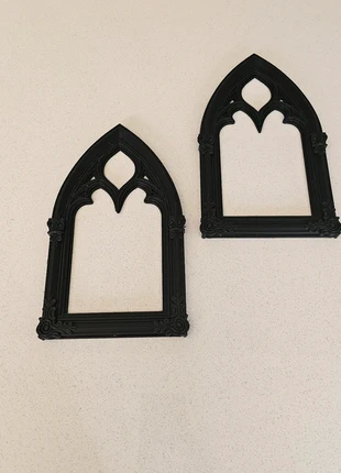 Gothic Black Mini Arch Window Style Frame Double Set, brand: custom made, condition: Very good, £18.50, £20.13 includes Buyer Protection
