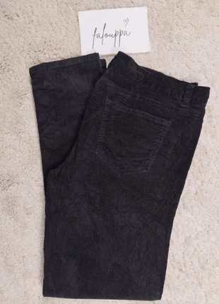 Pantalon velour côtelé noir Joe fresh,coupe slim,Vintage Black corduroy slim cut , taille FR42, marca: Vintage Dressing, estado: Muito bom, tamanho: XL / 42 / 14, €14.00, €15.40 inclui Proteção do Comprador Pro