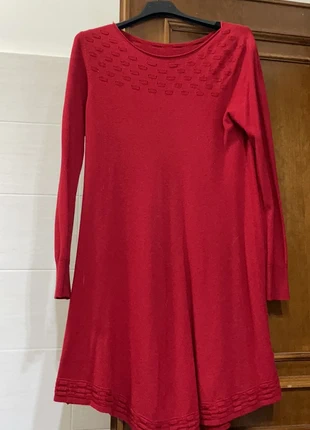 vestito rosso invernale, brand: Vintage Dressing, condizioni: Buone, taglia: M / IT 42 / EU 38, €2.00, €2.80 include la Protezione acquisti