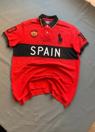 Ralph Lauren Polo Spain - Red - Old Money Style – L, brand: Ralph Lauren, condizioni: Ottime, taglia: L, €18.00, €19.60 include la Protezione acquisti
