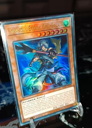 Carte yugioh senko l étoile ciel éclair, brand: Yu-Gi-Oh!, condition: Good, €1.00, €1.75 includes Buyer Protection