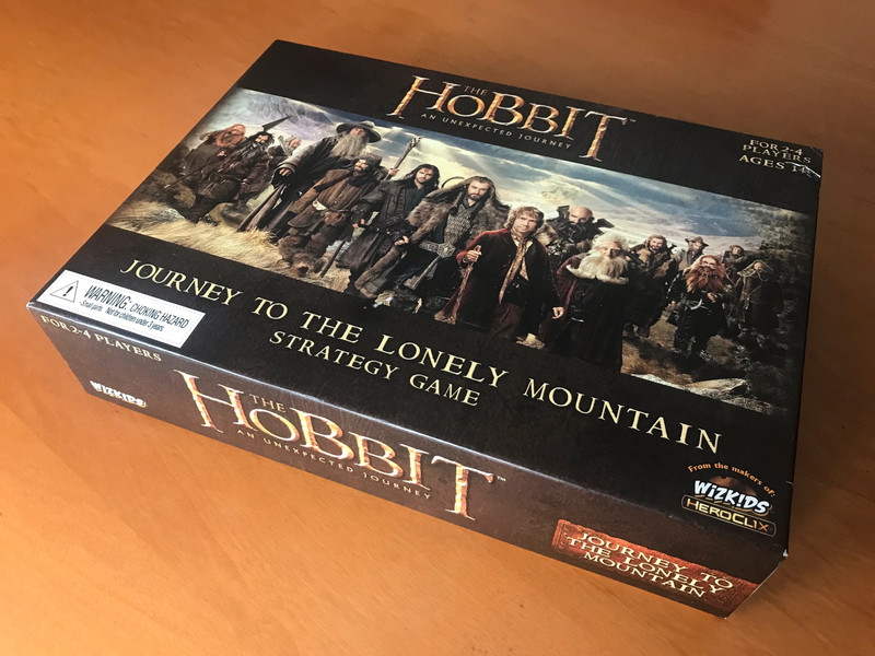 The Hobbit: An unexpected Journey to the Lonely Mountain - Board Game - Wizkids - 2013 1