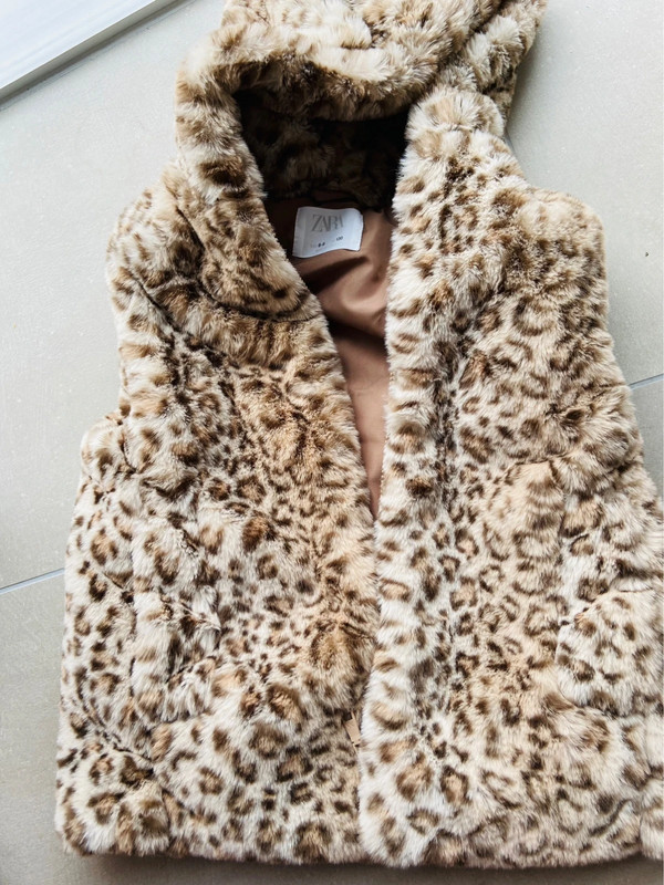 Gilet discount leopard zara