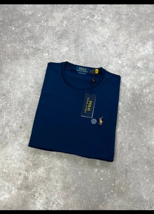 T-shirt polo ralph lauren blauw, rood logo beer, marca: Ralph Lauren, estado: Nuevo con etiquetas, tamaño: S, 32,50 €, 34,83 € Protección al comprador incluida