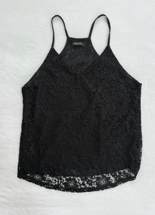 Haut débardeur en dentelle noir Jade&me femme – Taille FR 38/40 / M – Léger et doublé, brand: Jade & me, condition: Very good, size: M / 38 / 10, €2.49, €3.31 includes Buyer Protection Pro