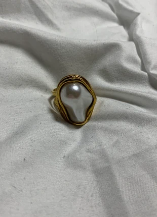 Bague perle blanche, marca: Vintage Dressing, estado: Muito bom, tamanho: Ajustável, €5.00, €5.95 inclui Proteção do Comprador