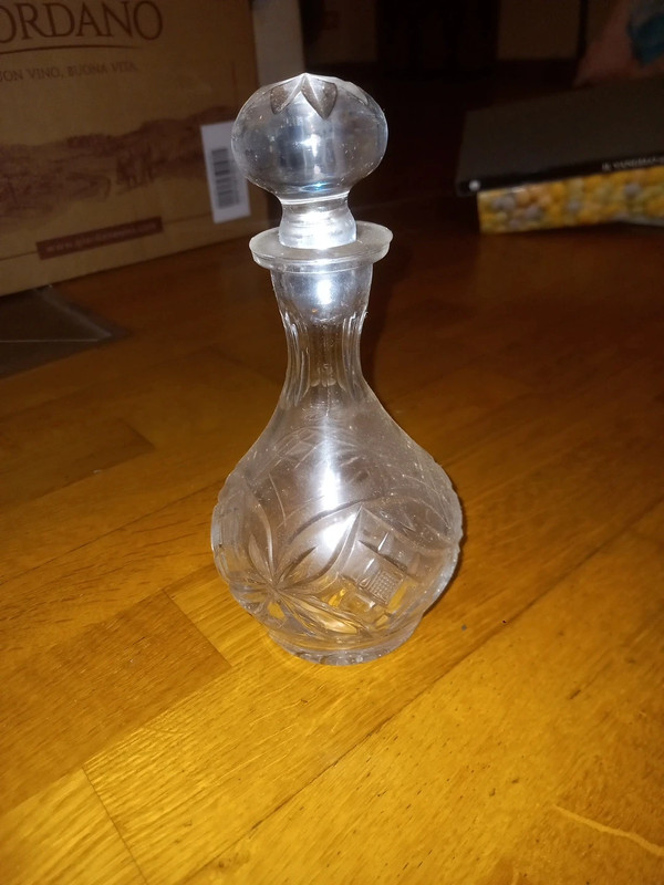 Bottiglietta vetro