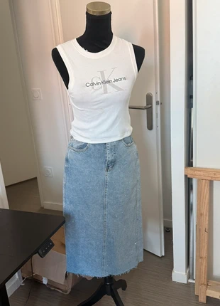 Jupe strass longue taille s neuf, marque: Zara, état: Neuf sans étiquette, taille: S / 36 / 8, 19,00 €, 20,65 € Protection acheteurs incluse