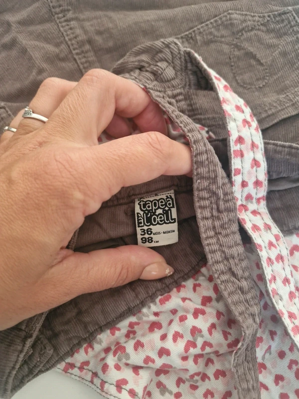 Salopette short tape à l'œil 3 ans - photo numéro 4