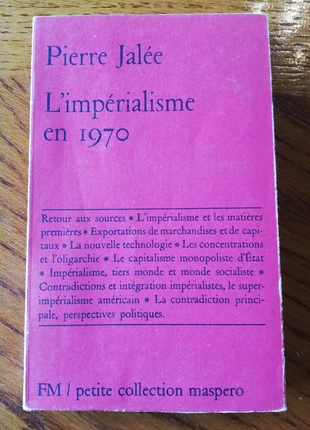 L'impérialisme en 1970, pierre Jalée, condition: Good, €3.00, €3.85 includes Buyer Protection