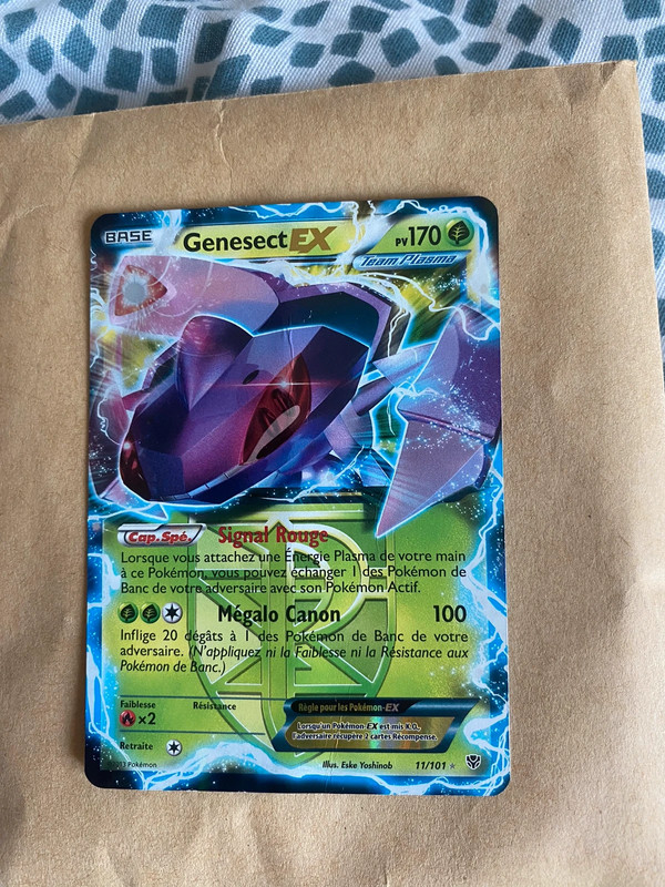Genesect EX Pokemon Card - Vinted