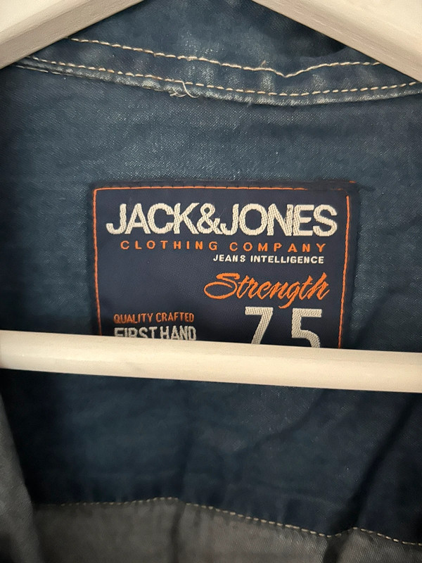 Jack and Jones Herren jeanshemd Größe S 2
