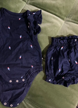 Navy blue ice cream print Baby Gap set, brand: GAP, condition: New without tags, size: 3-6 months / 62 cm, €9.00, €10.15 includes Buyer Protection
