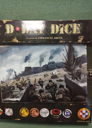 D-Day dice (español), marke: Maldito Games, zustand: Sehr gut, 15,00 €, 16,45 € inklusive Vinted-Käuferschutz