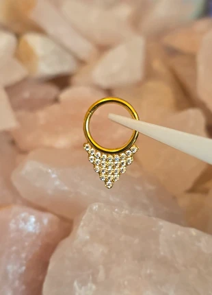 Piercing Anneau Clicker Antikorp Titane F136 PVD Doré, marke: ANTIKORP, zustand: Neu, 20,00 €, 21,70 € inklusive Vinted-Käuferschutz