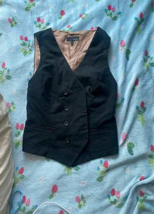 black fitting waistcoat, brand: Next, condition: Very good, size: S / UK 8-10, £6.00, £7.00 includes Buyer Protection