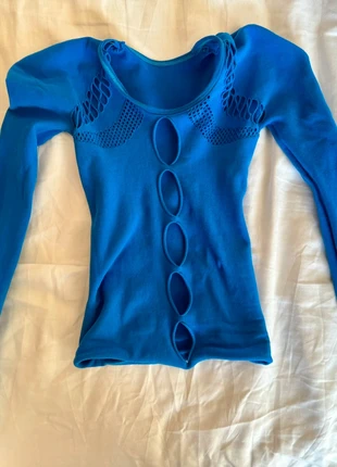NaiiHai Long Sleeve Shapewear Blue Top, brand: Naiihai, condition: Very good, size: S / UK 8-10, £10.00, £11.20 includes Buyer Protection