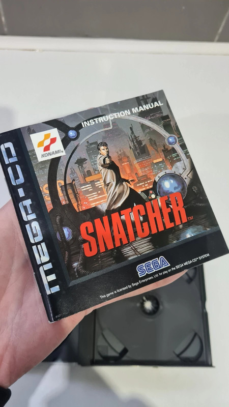Sega Mega CD Snatcher 1