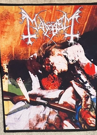 Mayhen Back patch 30 x36 cm, marque: HEAVY METAL, état: Neuf sans étiquette, 12,00 €, 13,30 € Protection acheteurs incluse