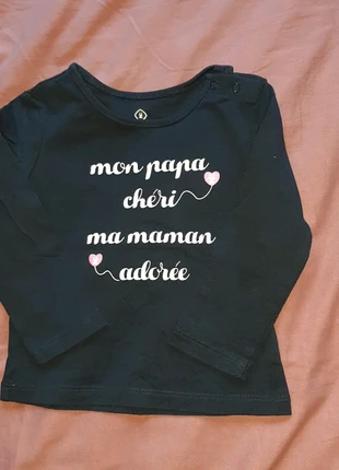 Tee-shirt fille 18 mois , brand: Grain de Blé, condition: Good, size: 12-18 months / 80 cm, €1.50, €2.28 includes Buyer Protection