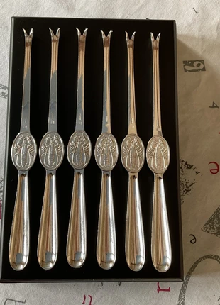 6 Fourchettes à homard, marque: boulenger, état: Très bon état, 65,00 €, 68,95 € Protection acheteurs incluse