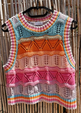 ZARA Stricktop, marca: Zara, estado: Bueno, tamaño: S / 36 / 8, 10,00 €, 11,20 € Protección al comprador incluida