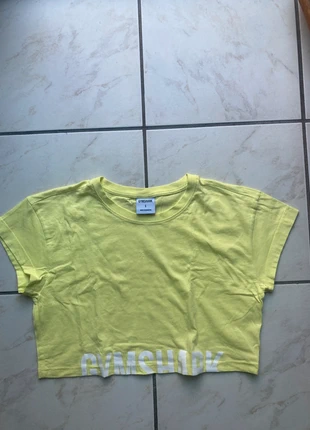 Crop top Gymshark taille S couleur jaune, marque: Gymshark, état: Très bon état, taille: S / 36 / 8, 9,00 €, 10,15 € Protection acheteurs (Pro) incluse