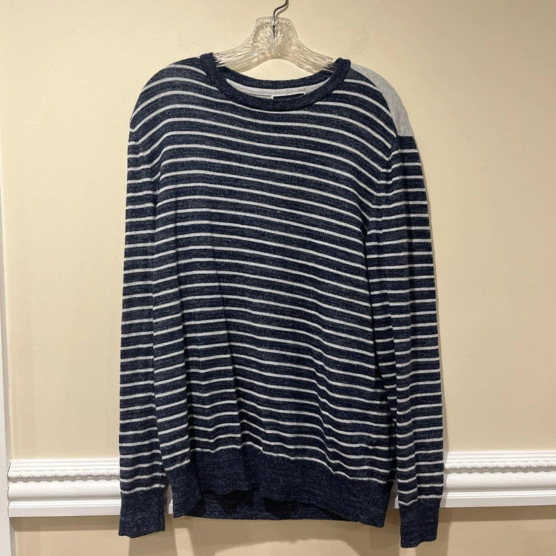 Men's Club Room Striped Sweater 1