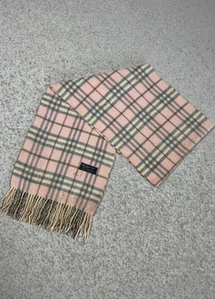 Écharpe Scarf Burberrys Vintage Tartan Rose, brand: Burberry, condition: Satisfactory, €18.00, €19.60 includes Buyer Protection
